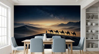 Open dining-living shifts into a desert night scene on this wall mural
GD9566