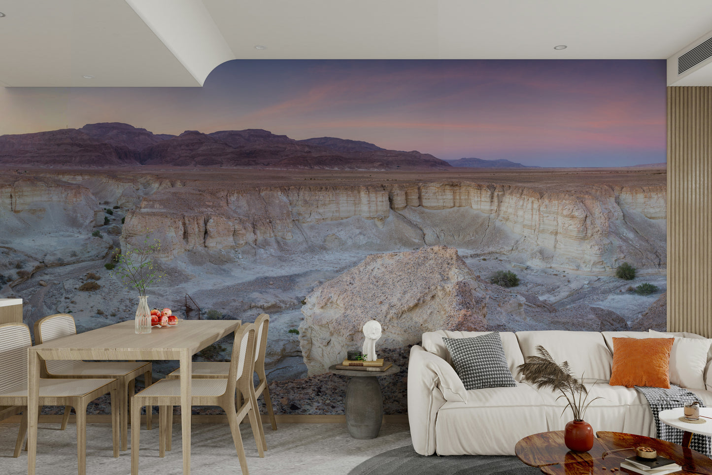Desert Valley View Wall Mural