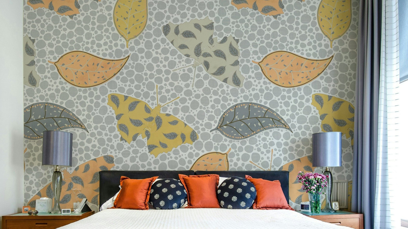 Detailed Butterflies wallpaper pattern

