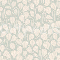 Soft leaf and birch branches wallpaper GD474