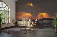 A tranquil subtle pattern wall mural for your decor.

