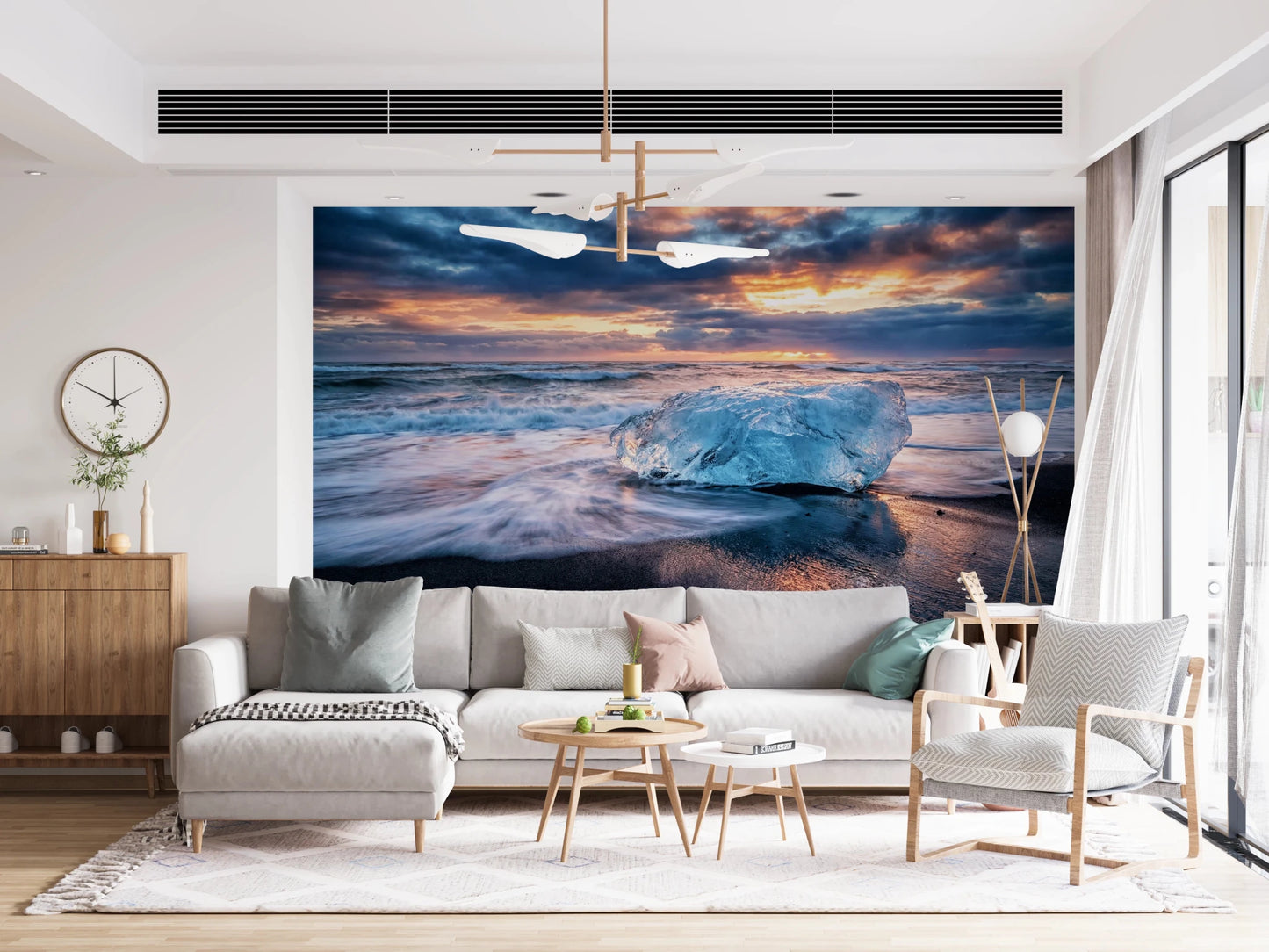 Diamond Beach Dawn Wall Mural