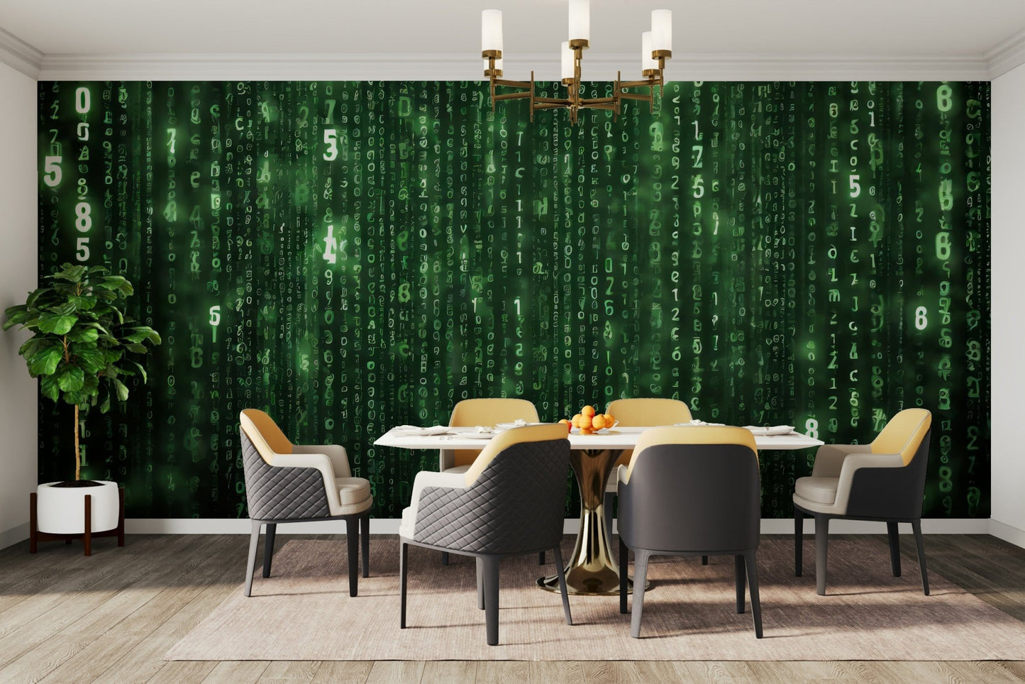 Matrix-inspired wallpaper for tech lovers

