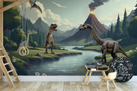 Dino river valley, detailed view

