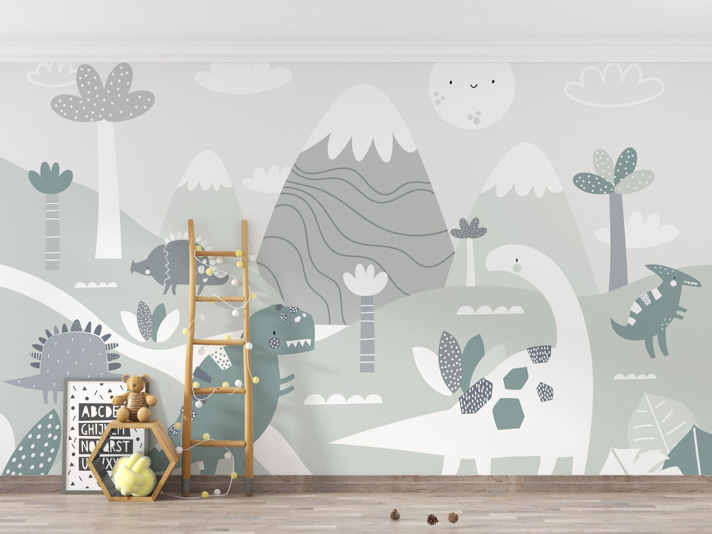 Dinosaur World Kids Wallpaper Murals - Giffywalls, A417