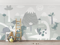 Dinosaur World Kids Wallpaper Murals - Giffywalls, A417