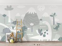 Dinosaur World Kids Wallpaper Murals - Giffywalls