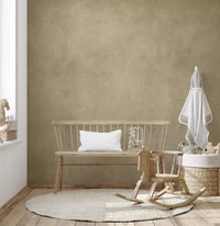 Subtle plaster texture wall mural in Dirty Paper Chamois neutral tone style, GD9232