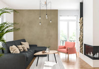 Neutral beige textured wall mural featuring Dirty Paper Chamois effect, GD9232
