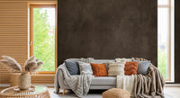 Dirty Paper Chocolate wall mural with subtle aged texture and depth, GD9233