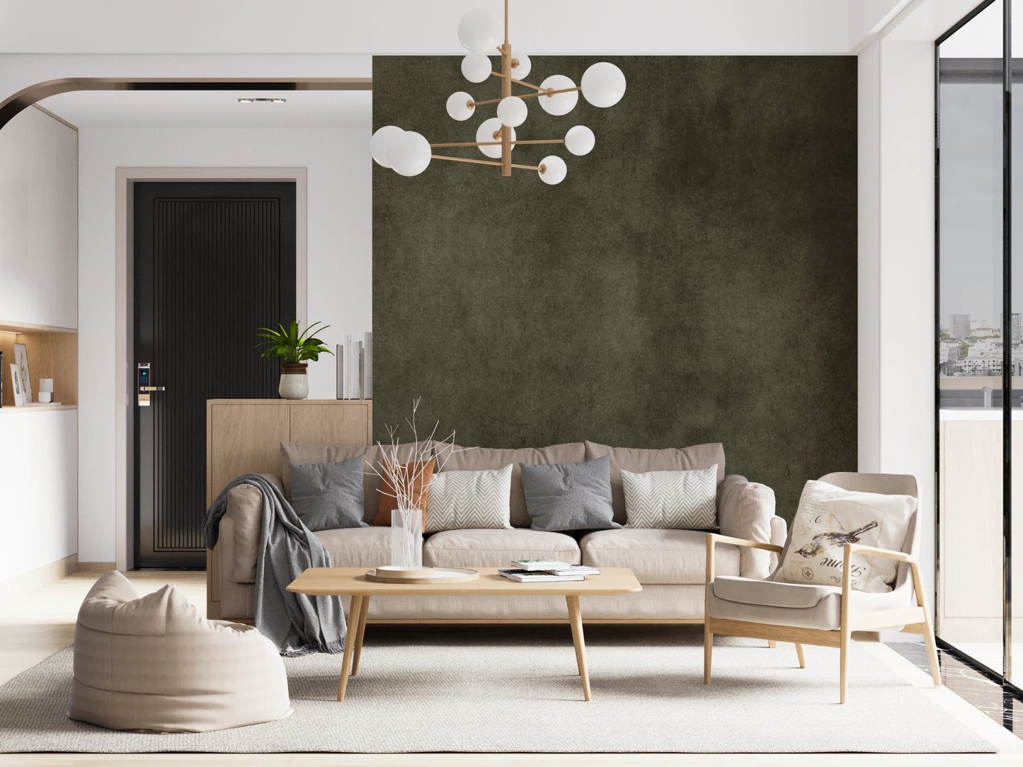 Dirty Paper - Earth Wall Mural