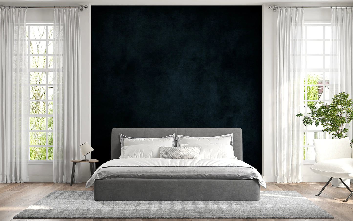 Dirty Paper - Midnight Wall Mural