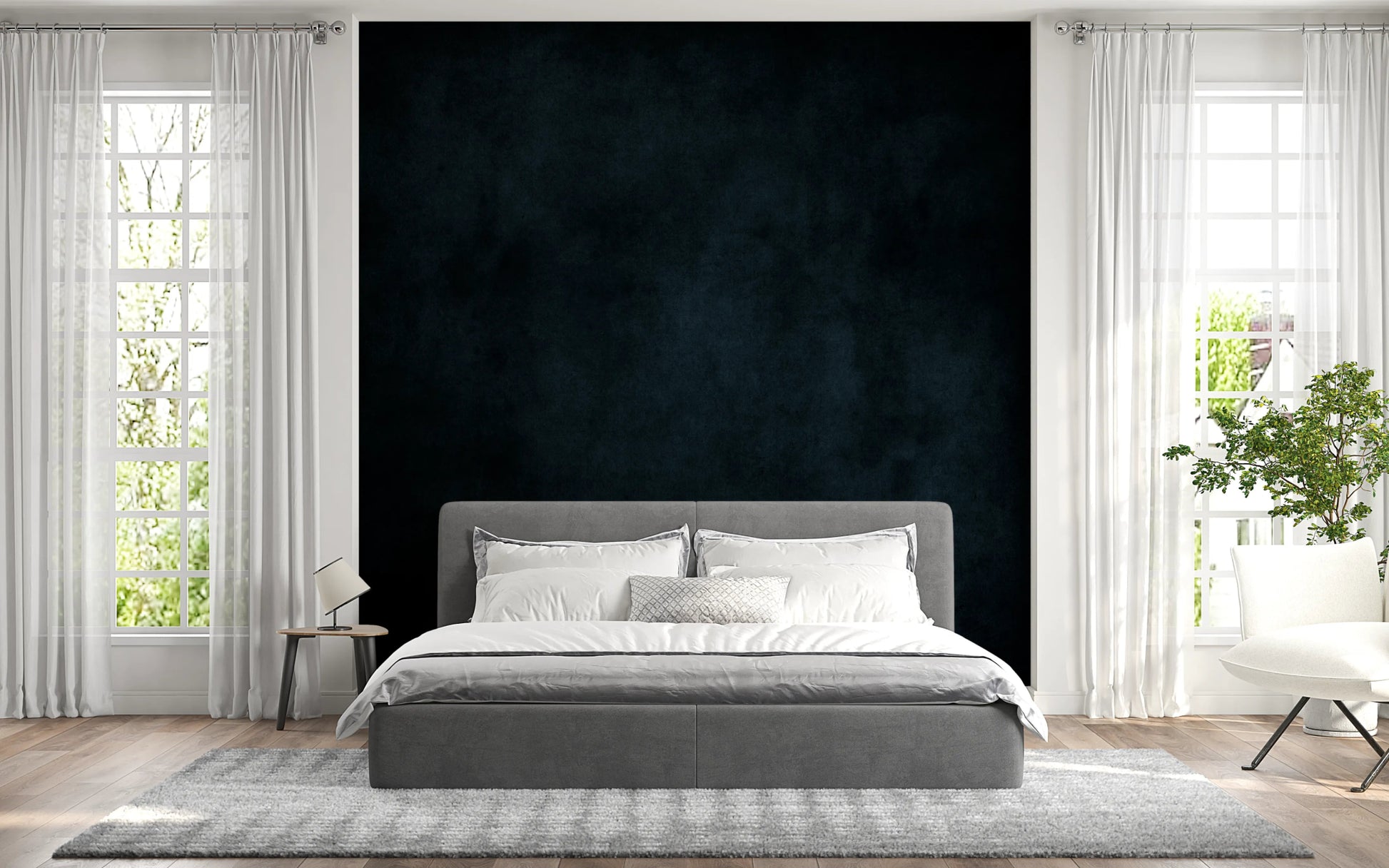 Dirty Paper - Midnight Wall Mural