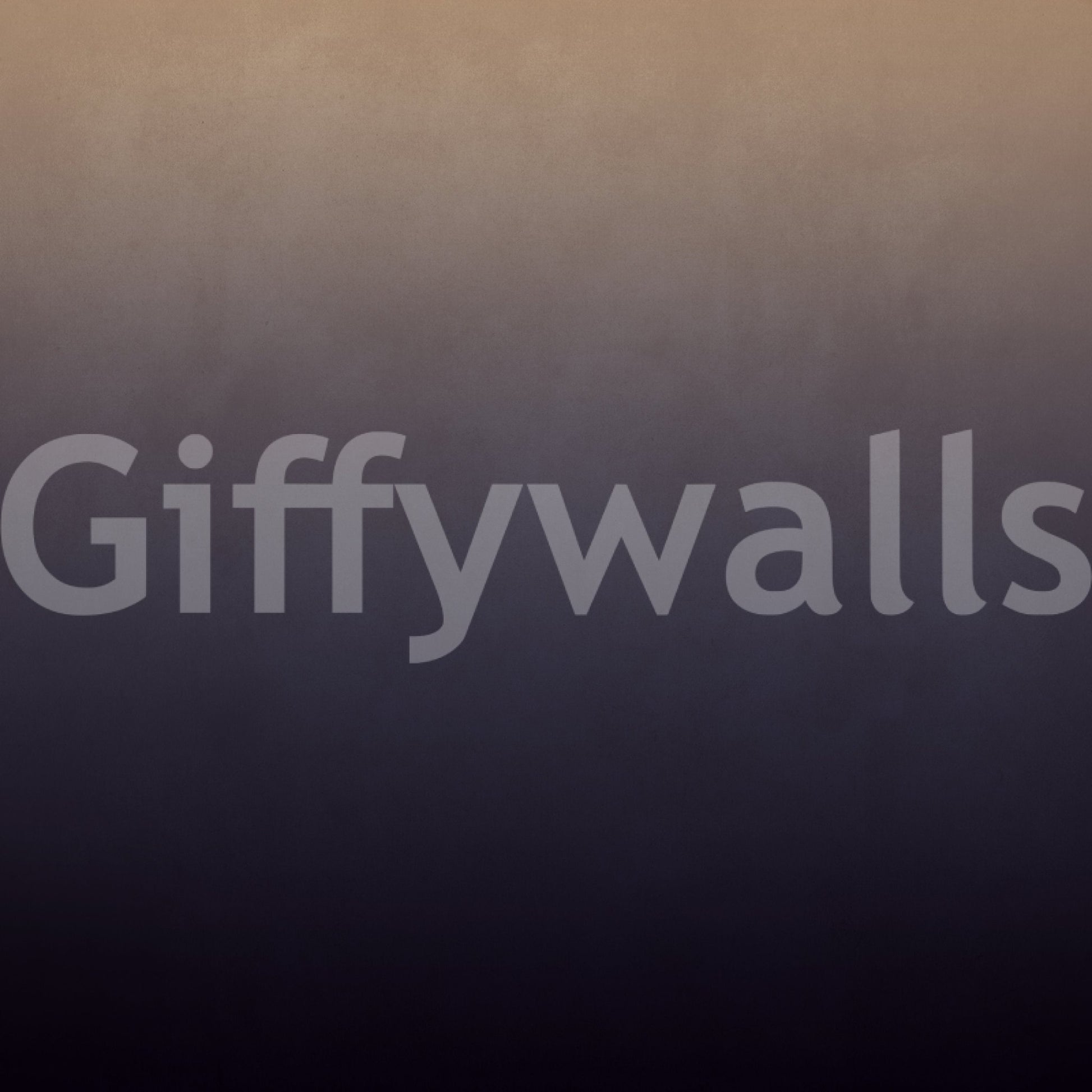 Dirty Paper - Ombre Dusk Wall Mural