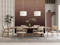 Dirty Paper - Ombre Peach Wall Mural