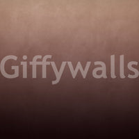 Dirty Paper - Ombre Peach Wall Mural