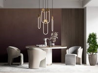 Dirty Paper - Ombre Plum Wall Mural