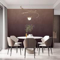 Dirty Paper - Ombre Plum Wall Mural