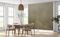 Dining room interior with Dirty Paper Ombre Tobacco Wall Mural backdrop