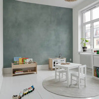 Soft blue textured surface in Dirty Paper Pool wall mural with worn finish, GD9235