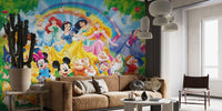 Disney dynasty-inspired wall mural for children's rooms
