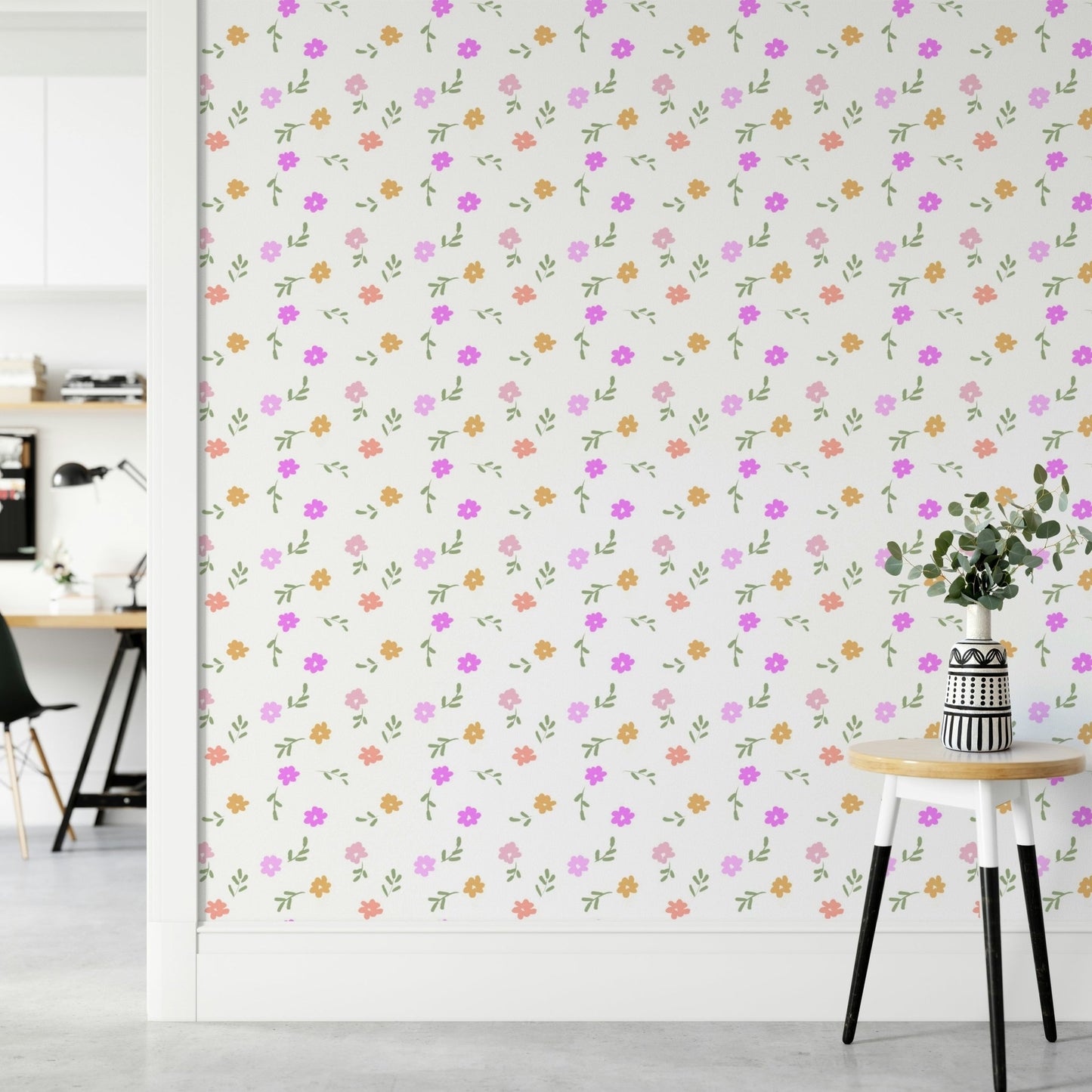 Ditsy Blooms Wallpaper⁠