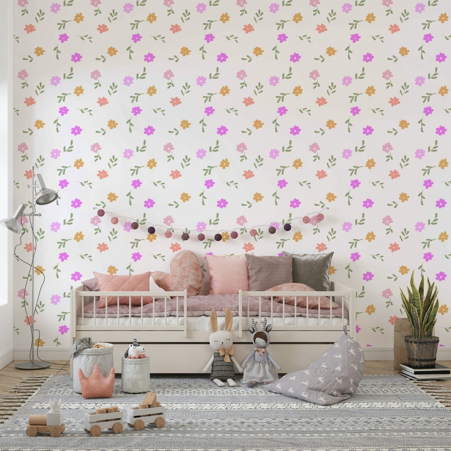 Ditsy Blooms Wallpaper⁠
