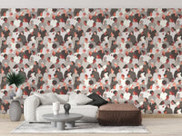 Artistic human figures-themed wallpaper art, B348