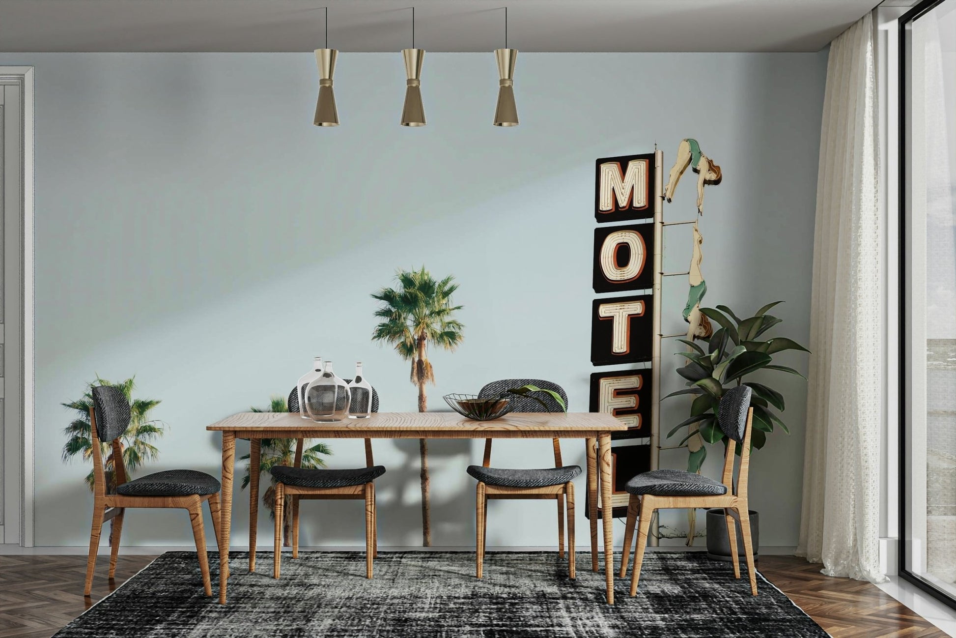 Ideal for a living room, bathroom, or creative space.

