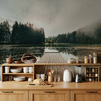 A classic abstract design wallpaper for walls.