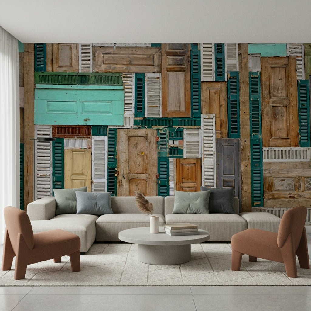 A classic abstract design wallpaper for walls.