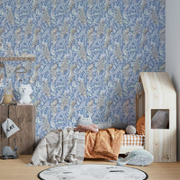 Tropical botanical wallpaper for walls

