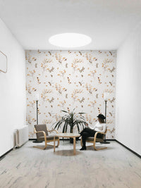 The composition is balanced and serene.
