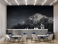 Monochrome mountain wallpaper design B915
