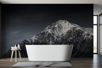 Dramatic alpine peaks wall mural B915