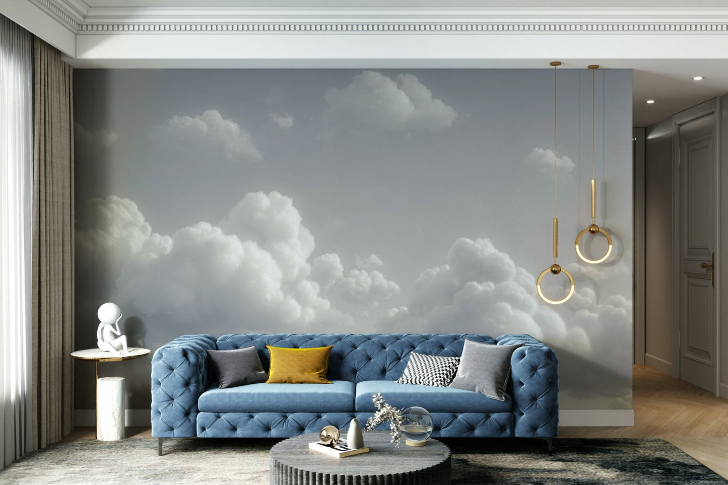 Dreamy Cloud Dancer Wall Mural