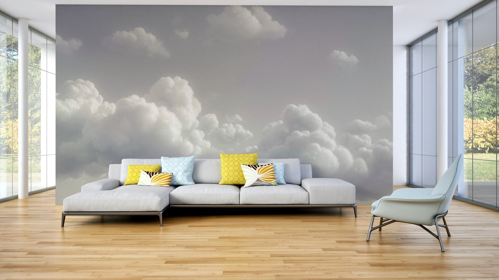 cloud dancer wall murals, GD4731