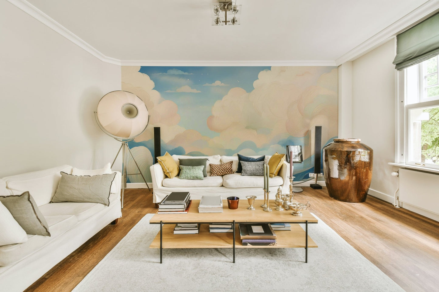 Cloudscape adventure mural for creative interiors, GD1664