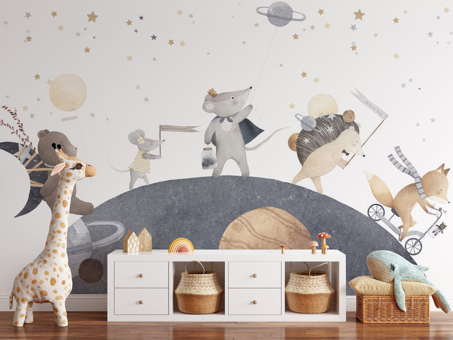 Nighttime Fantasy Wall Art for Kids C542
