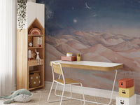 Night sky landscape wallpaper for kids
