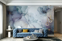 Serene and calming Dreamy Petals 2 wall mural art.