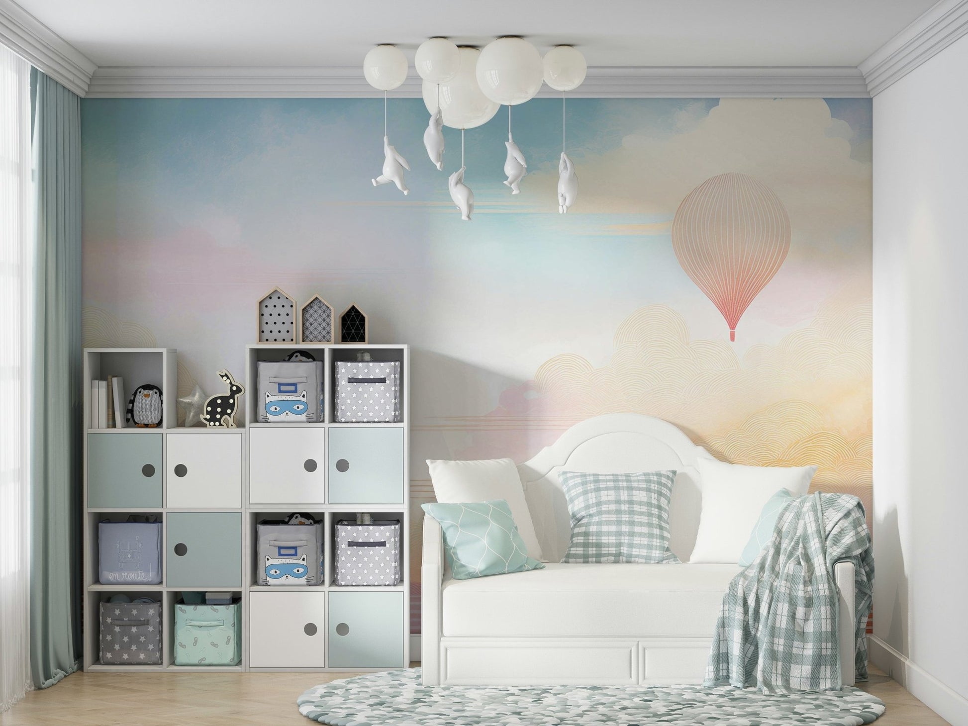Magical Dreamy Sky Wall Mural for Kids' Rooms, GD1666