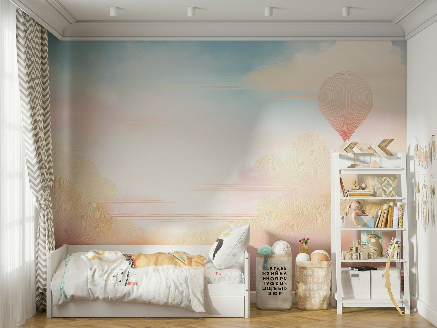 Tranquil Dreamy Sky Wall Mural for Peaceful Rooms, GD1666