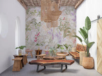 Pastel blossoms drift across a creamy ivory ground on this romantic wall mural
GD9500