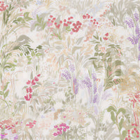 Loose meadow scatter creates a dreamy mood throughout the pastel wall muralGD9500