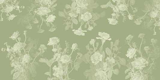 Mystic Garden Glow Mesmerizing Wall Mural