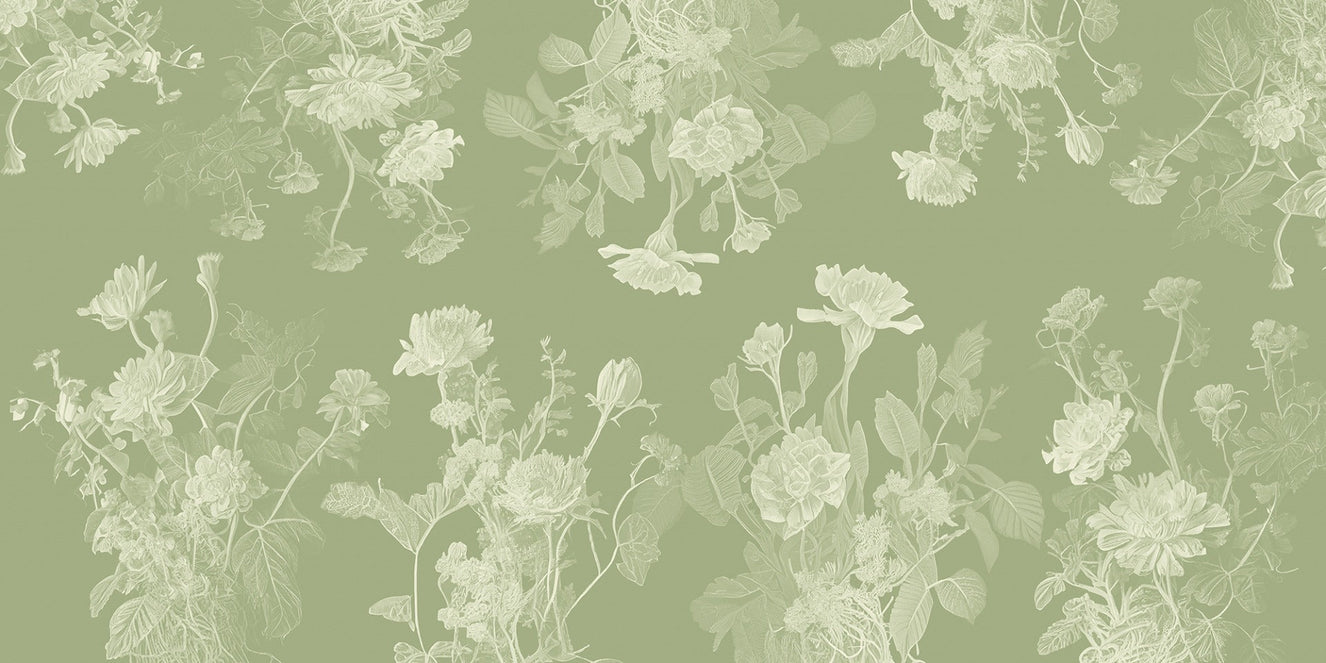 Mystic Garden Glow Mesmerizing Wall Mural