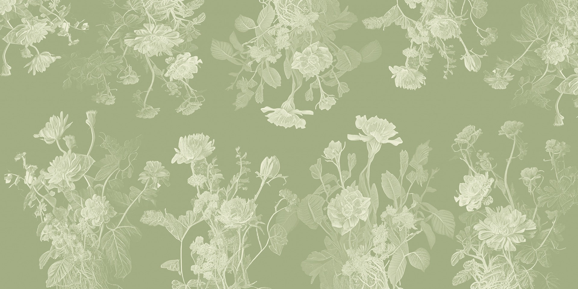 Mystic Garden Glow Mesmerizing Wall Mural