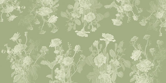 Mystic Garden Glow Mesmerizing Wall Mural