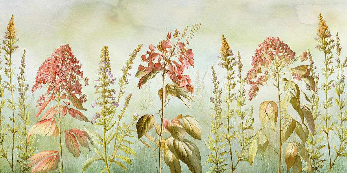 florafresco meadow mural wallpaper